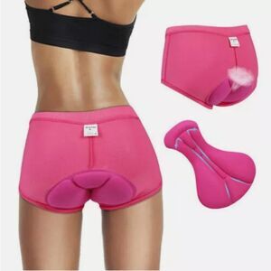 Women Bike Bicycle Cycling 3D GEL Padded Underwear Comfortable Shorts Pants